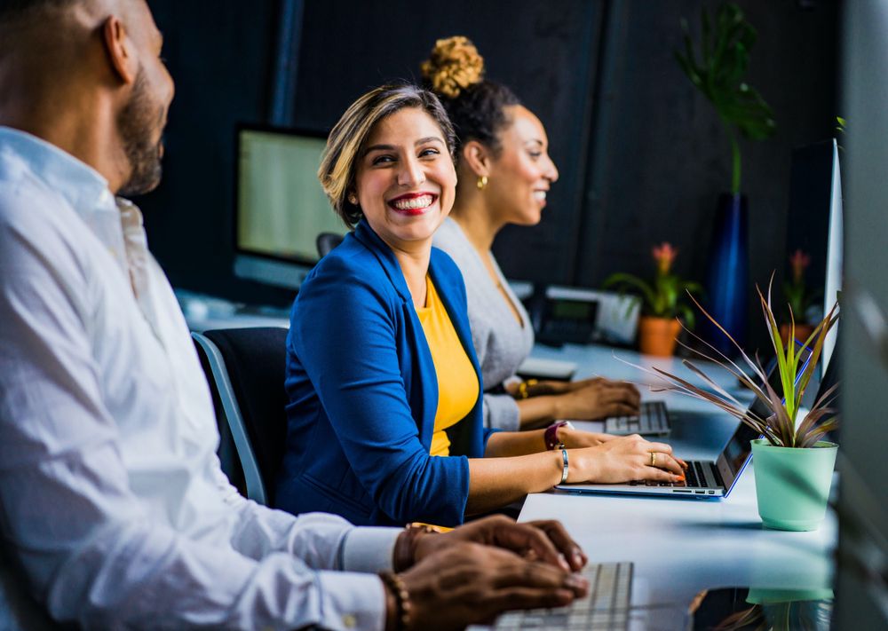 Image of recruiters working