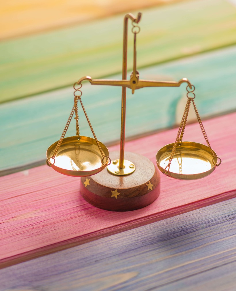 Communication - it's a balancing act! scales
