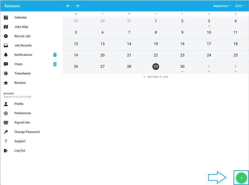 Adding unavailability as a worker 1