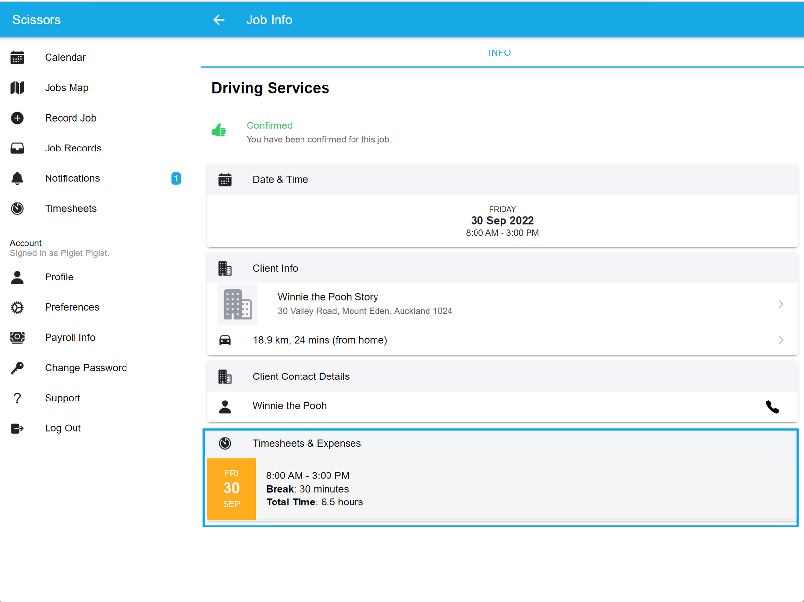 Submitting your timesheets and expense claims as a worker 2