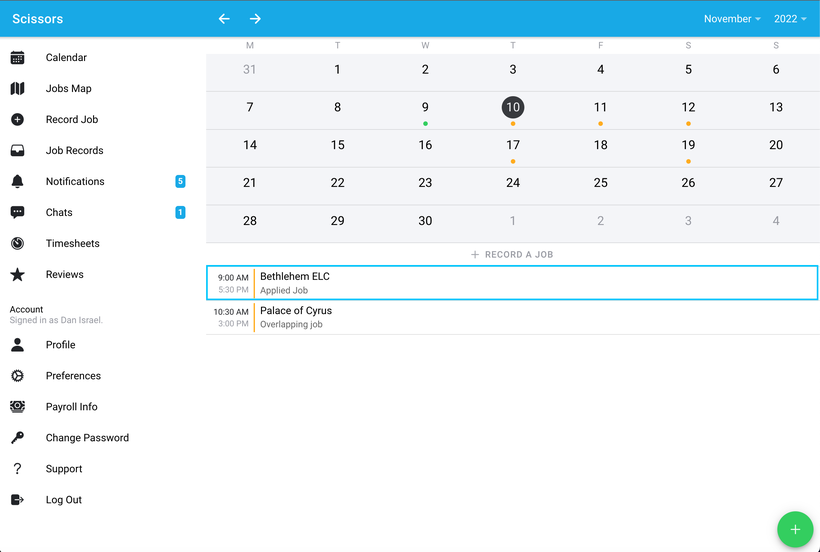 Using the Q&A feature as a worker 1
